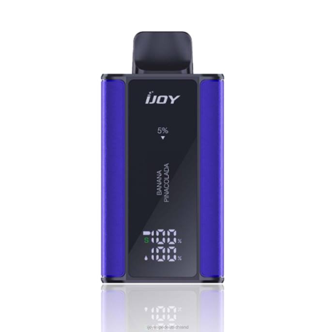 iJOY Vape Disposable - iJOY Bar Smart Vape 8000 Züge 42NB6 blaues Razz-Eis